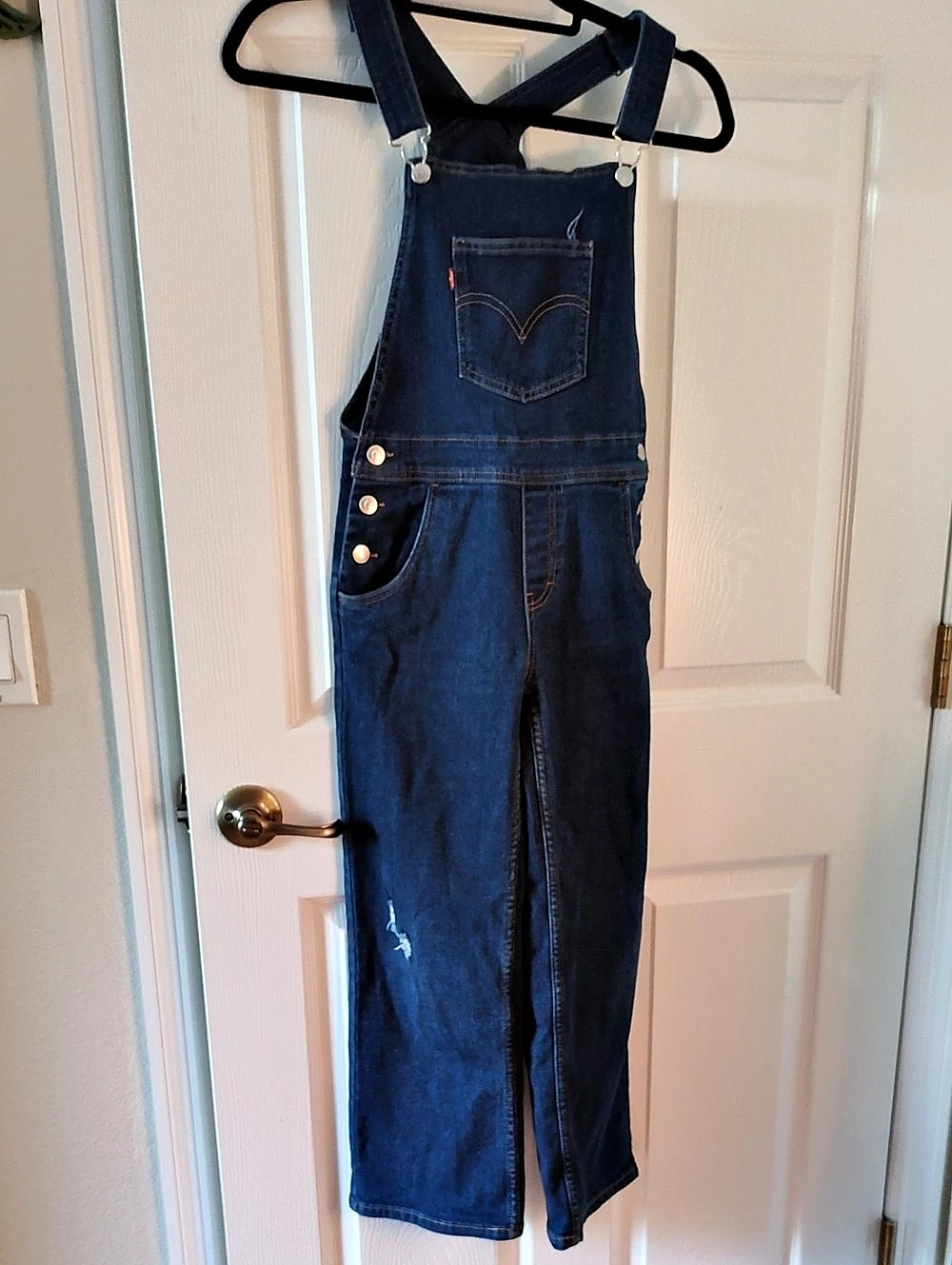 Levi's Vintage Denim Overalls Blue Waist 12